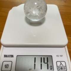 【年末特別値引】水晶スフィア(丸玉)②の画像