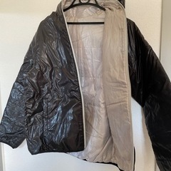men'sダウンジャケット（フルジッパー）Mサイズの画像