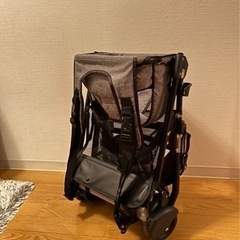 (購入者決定)人気過ぎて完売中のおんぶが出来るＢ型ベビーカーの画像