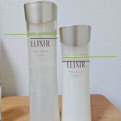 値下げ・資生堂エリクシール　化粧水乳液セットの画像