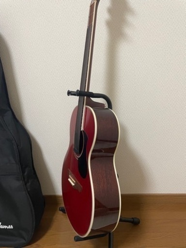 10月10日で終了！最終値下げ！James アコースティックギター 赤