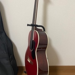 10月10日で終了！最終値下げ！James アコースティックギター 赤の画像
