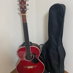 10月10日で終了！最終値下げ！James アコースティックギター 赤