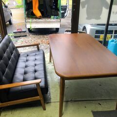 ★中古良品★コスパクリエーション [ソファ＆ダイニング(テーブル...