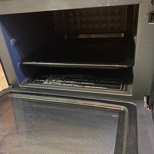 【かとまり様専用】[山善] スチームオーブンレンジ 25L フラットタイプ 自動メニュー搭載 角皿付き　2021年製