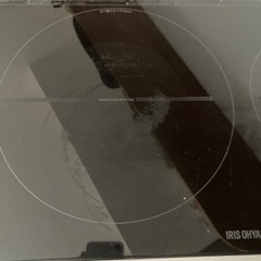 IHコンロ  2口 アイリスオーヤマ 2019年製の画像