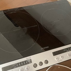 IHコンロ  2口 アイリスオーヤマ 2019年製