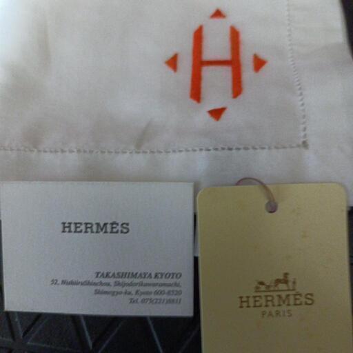 ★HERMES★新品★ハンカチ?★高額提案者様に決定予定★質問NG★掲載画像で判断ください★開封のみ★返品、返金不可★お返事は可能な限り迅速にさせて頂きます!