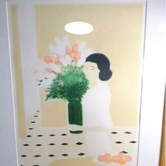 アンドレ・ブラジリエ　花束　オリジナルリトグラフ  自筆サイン・ナンバー入りの画像