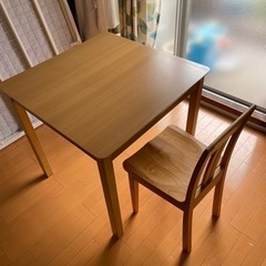一人用テーブル＆椅子セット