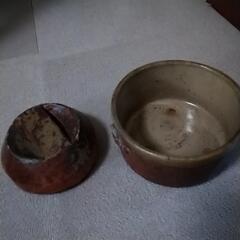 漬物石と器のセット