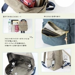 【新品未使用】anello レディース　リュックの画像