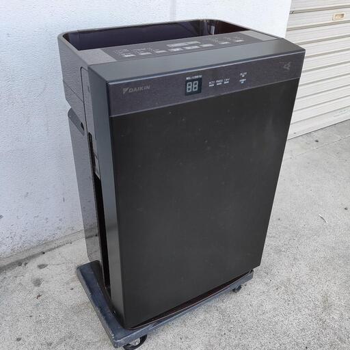 中古品 DAIKIN ダイキン 空気清浄機 加湿器ストリーマ MCK70T-T 2017年製 ビターブラウン