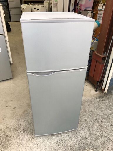 【動作保証あり】SHARP シャープ 2015年 SJ-H12Y 118L 2ドア 直冷式 冷凍冷蔵庫【管理KRR425】