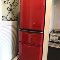 三菱冷蔵庫　ファミリー用　335L 167cm 