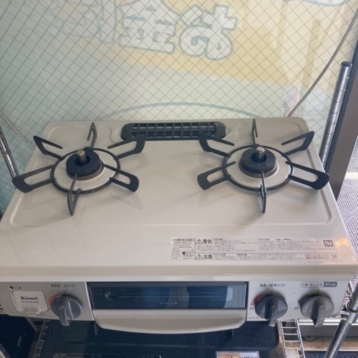 ◼️【中古品】ガスコンロ　Rinnai RTE564BEL 2021年製