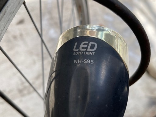 CLUBAMITIE 自転車　27インチ　LEDライト　6段変速