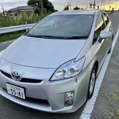 プリウス　車検7年1月、修復歴無し車、不具合なく、バッテリーも問題なくいい車ですの画像