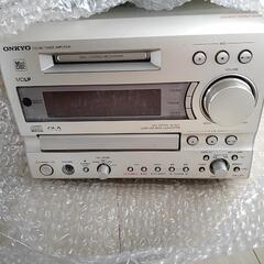 ONKYO　CD　MDコンポ　スピーカーセット