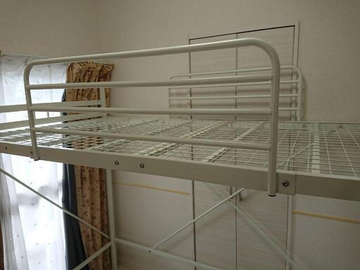 ★ロフトベッド［シングルサイズ］ 2022年2月に28000円位で購入?自社配送時?代引き可?※現金、クレジット、スマホ決済対応※  