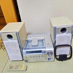 KENWOOD  オーディオ　システムコンポ