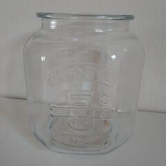 特大ガラス瓶　21×21×25.5cm