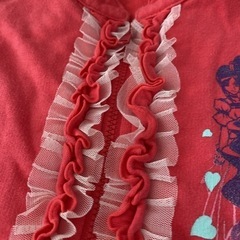 ヒーリングっどプリキュア フリル付き 長袖トップストレーナー 100㎝の画像