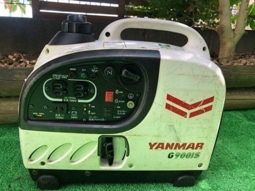 ヤンマー ガソリン 発電機　YANMAR G900IS 2 レシャー防災用 電源　0.9KW　　作動確認済