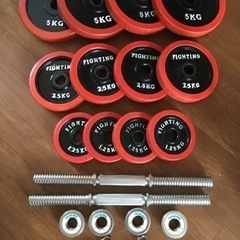 ダンベル 合計 40kg セット ロングシャフトの画像