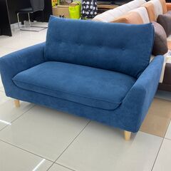 ☆NITORI☆ニトリ☆2Pソファ☆カジュアルソファ☆ブルー系