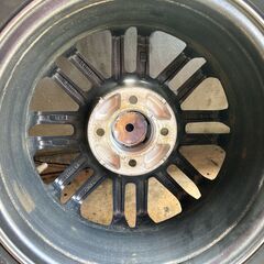 185/70R14 88Qスタッドレス アルミ4本セット BRIZZAK REVO GZの画像
