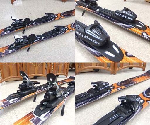 SALOMON 165cm カービングスキー XWING 6 SMARTRAK LZG ビンディング付き板 サロモン 札幌市 屯田店