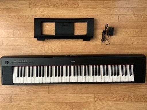 【確約】YAMAHA piaggero NP-32 ブラック 電子キーボード 動作確認済み
