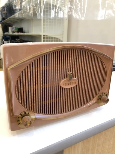 アンティーク小物　ZENITH レトロラジオ　インテリアとして