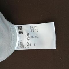 マタニティパンツ　黒、グレー2枚セットの画像