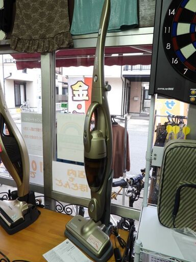 【東京都八王子市 売ります】エコモ ecomo サイクロン式2in1クリーナー 動作スーイ su-1【AIM-SC11】動作品　説明書付き【リユースショップ　YSトレーディング】■