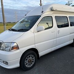 キャンピングカー、グランドハイエース、車検6年5月、ワンオーナー...