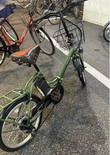 「東京豊島区／北区」電動アシスト折りたたみ自転車 20型
