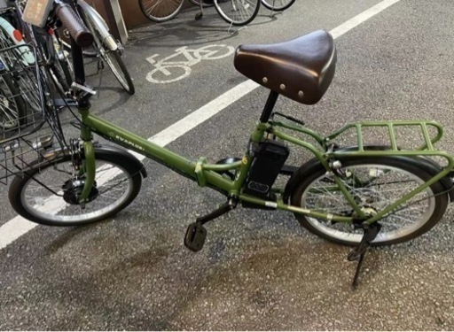 「東京豊島区／北区」電動アシスト折りたたみ自転車 20型 27,300円