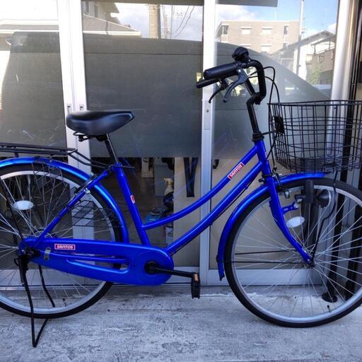 超美品 半値以下 アサヒサイクル サントス 色サファイアブルー