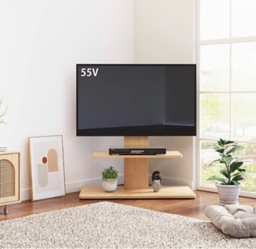 テレビスタンド　テレビ台　TVスタンド　32〜65インチ対応　yellow. No.5