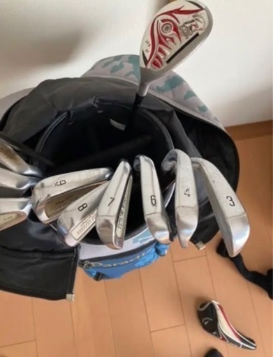 ゴルフバッグ クラブセット