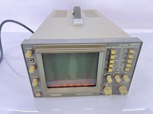 LEADER 5860V 波形モニター ベクトルスコープ ACコード  /  AJ-0338-P1