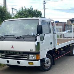 【U-0002】三菱　キャンター　U-FE437F　2ｔ　ローダ...