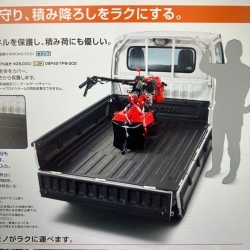 アクティトラック 荷台保護パネル