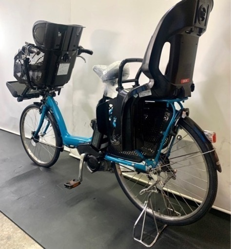 関東全域送料無料 保証付き 電動自転車　ブリヂストン　アンジェリーノ　26インチ　3人乗り 8.7ah 青系