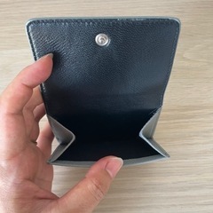 バレンシアガBALENCIAGA ミニウォレット 財布 グレーの画像