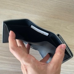 バレンシアガBALENCIAGA ミニウォレット 財布 グレーの画像