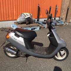 ヤマハ　アプリオ　4JP　2スト　原付　50cc　バイク　走り屋　販売証明書有　始動OK　滋賀県　現車確認可能の画像