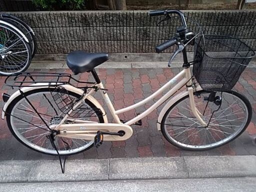 ?BD26インチ 自転車 ボールドライン マットブラック 159590001 BAA266HD-O [外装6段 